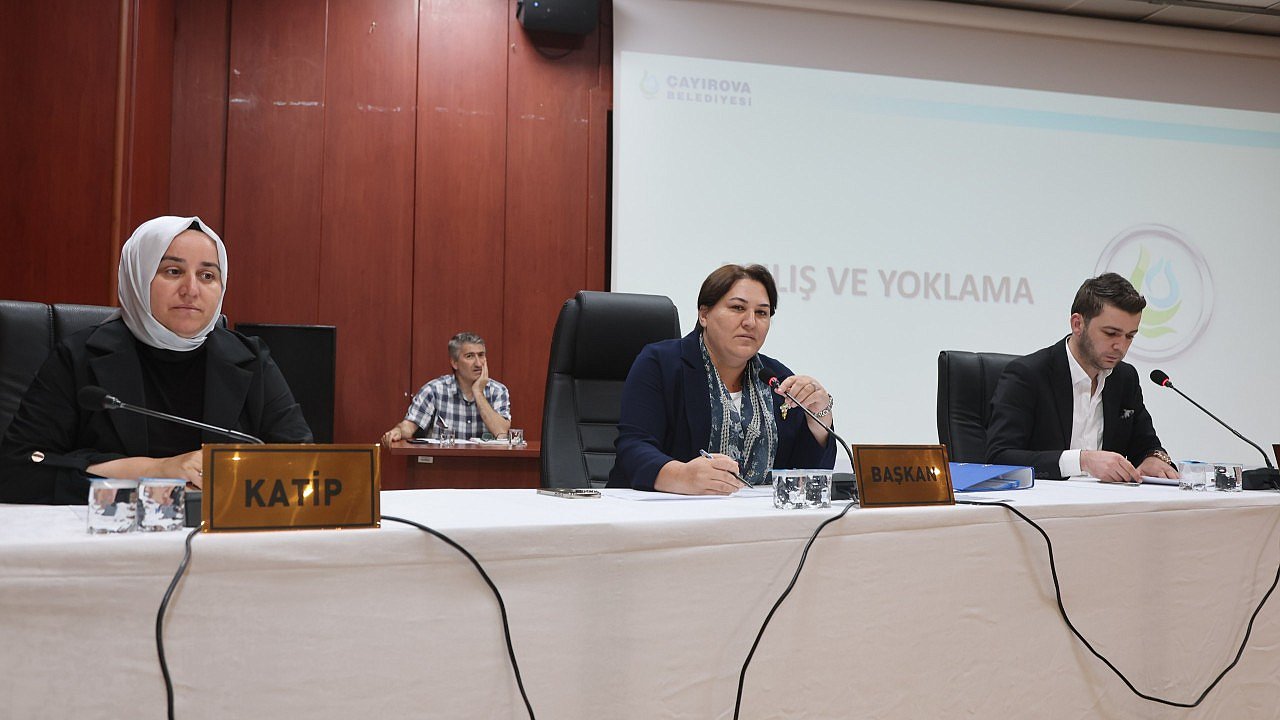 Çayırova’da temmuz ayı meclis toplantısı tamamlandı