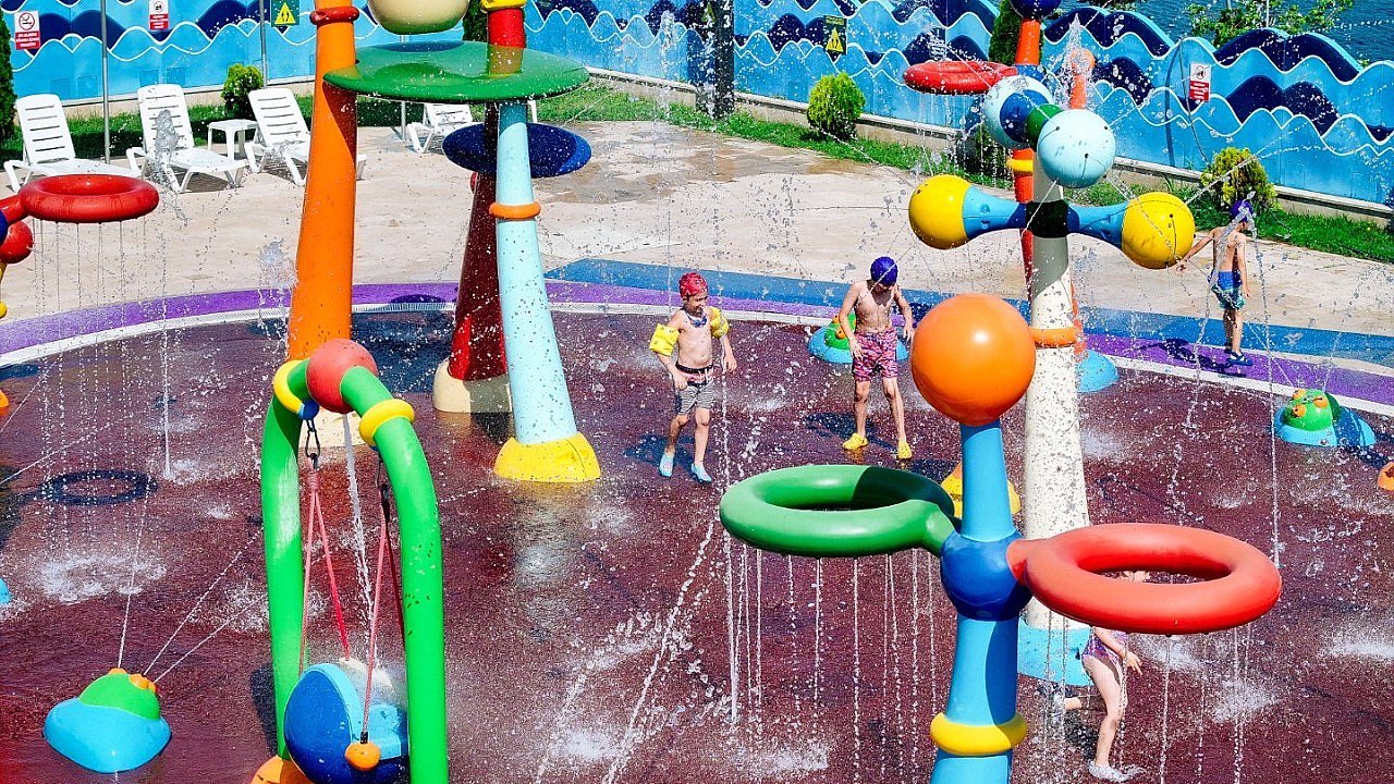Çocukların yaz rotası Değirmendere Aquapark oldu