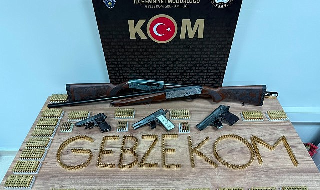 Darıca’da operasyon! 513 fişek ele geçirildi