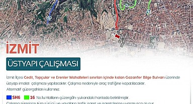 Dikkat! Gazanfer Bilge Bulvarı trafiğe kapatılacak