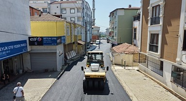 Gebze’de asfalt çalışmaları sürüyor