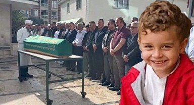 Havuza düşüp ölen minik Hamza defnedildi!