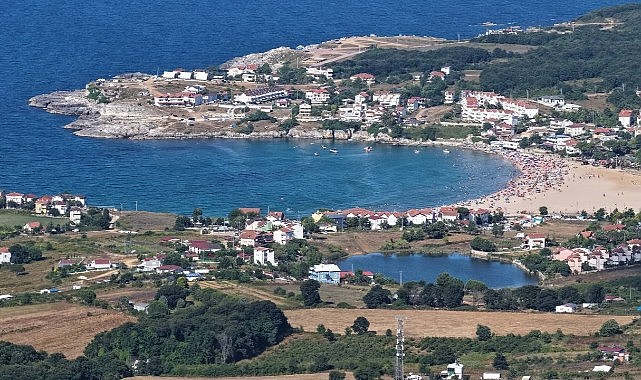 Kandıra'nın koyları görenleri hayran bırakıyor