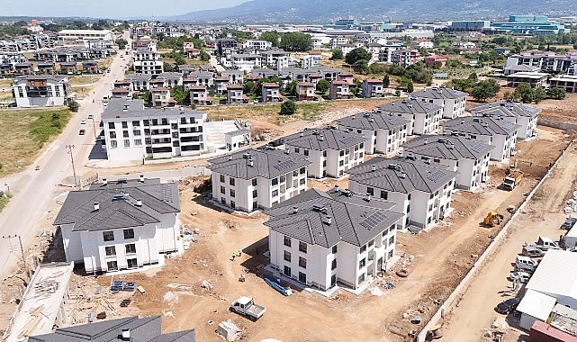 Kartepe Evleri’nde teslim için geri sayım başladı