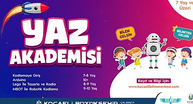 Kocaeli Bilim Merkezi’nde bilim dolu bir yaz