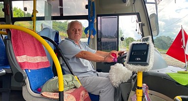 Kurallara uymayan yolcu, şoförle tartıştı!