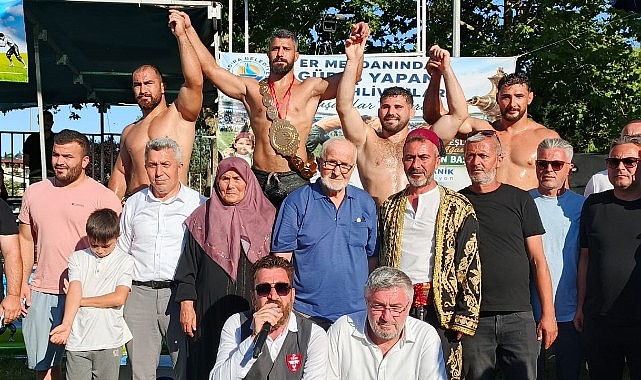 Namazgah’ta başpehlivan Seçkin Duman oldu