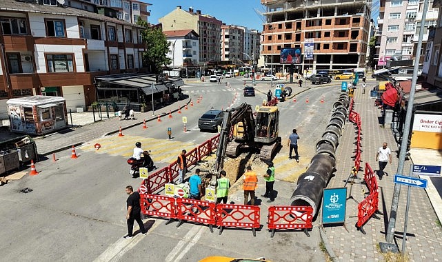 Şehit Numan Dede Caddesi yenileniyor!
