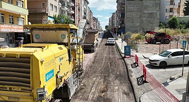 Şehit Numan Dede Caddesi yenileniyor