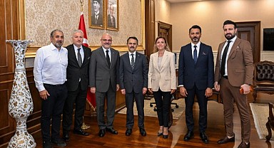 Şerifalioğlu’ndan Vali İlhami Aktaş'a ziyaret!