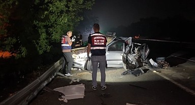TEM’de feci kaza! 1 çocuk öldü!