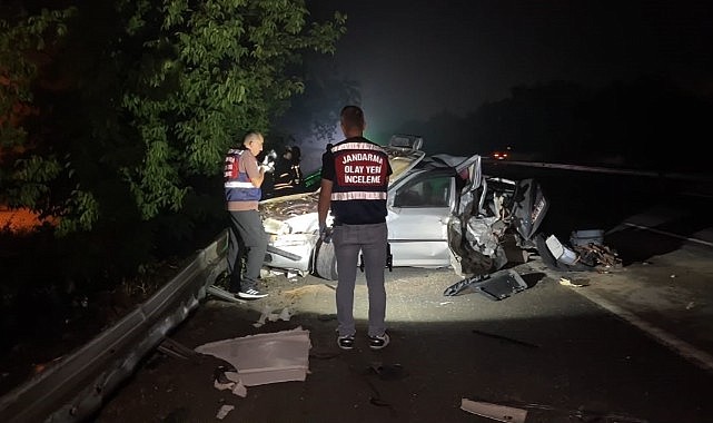 TEM’de feci kaza! 1 çocuk öldü!