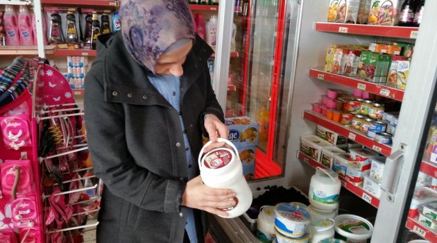 4 ton katı gıda imha edildi