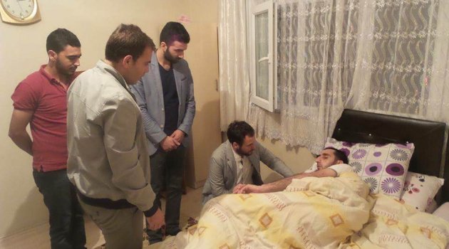 AK Gençlik’ ten hasta ziyareti