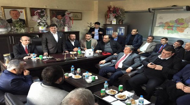 Ak parti heyeti Sur’a gitti!