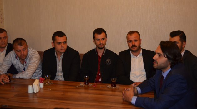 AK Partili gençlerin esnaf ziyaretleri