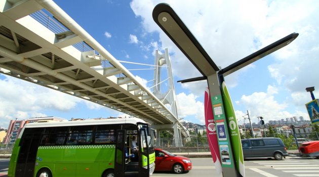 Akıllı direkler hayatı kolaylaştırıyor