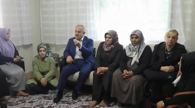 Aygün Dilovası'nda ev ev gezdi