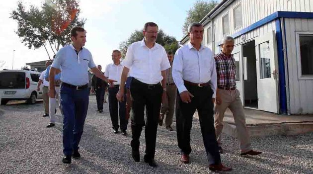 Başkan, İSU'nun dev projesini inceledi