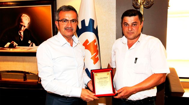 Başkan Köşker’e hizmet teşekkürü