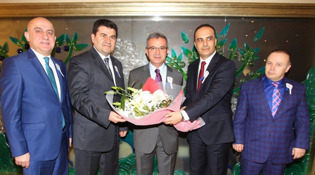 Başkan Köşker’e Vergi Dairesi’nden konuklar