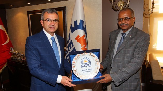 Başkan Köşker’in Sudanlı konukları