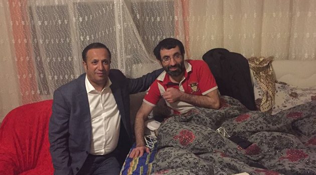 Başkan Toltar’dan hasta ziyareti