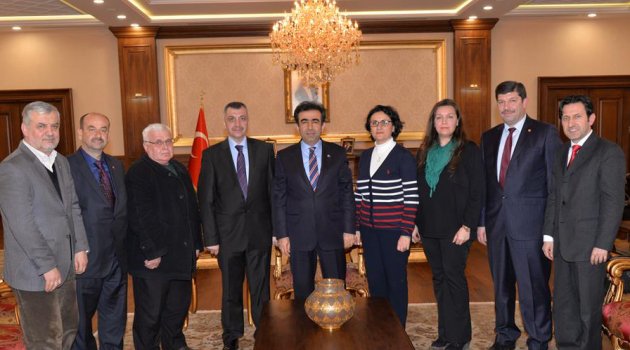 Batı Trakya Türkleri Güzeloğlu’nu ziyaret etti