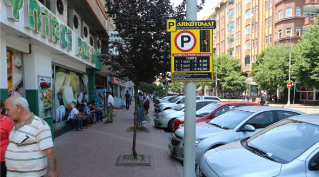 Bayramda parkomatlar ücretsiz