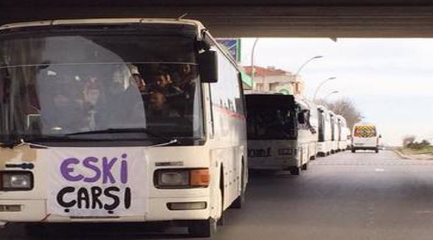 Bir otobüste senden