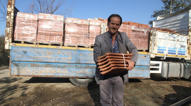 Büyükşehir’den inşaat yardımı