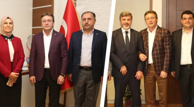 Çakır ve Katırcıoğlu’ndan Başkan Demirci’ye ziyaret