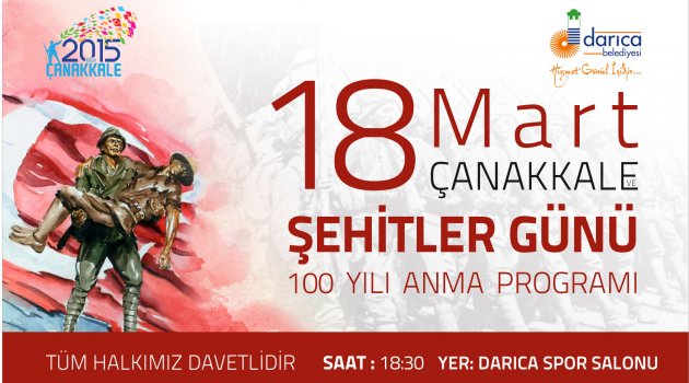 Çanakkale şehitlerini anacak