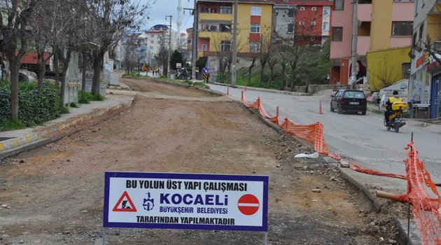 Çayırova Bosna Caddesi duble yola dönüşüyor
