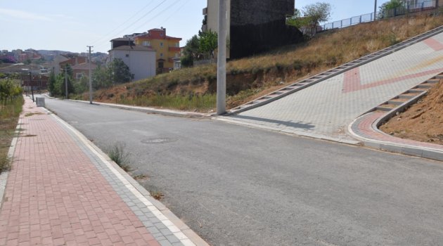 Çayırova’da 25 sokak yenilendi