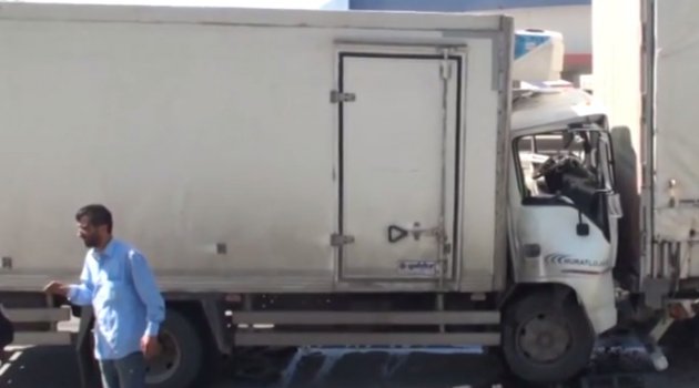 Çayırova’da Tır kazası
