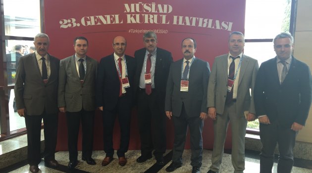 Ceyhan, MÜSİAD'ın 23. Genel Kurulu İçin İstanbul'da
