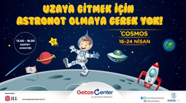 Çocuklara özel uzay etkinliği