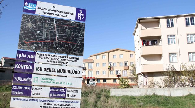 Darıca’ya yeni yağmursuyu hattı
