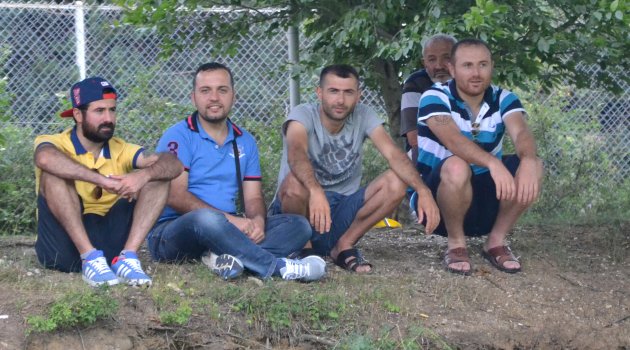 Denize diye çıktılar, soluğu kampta aldılar