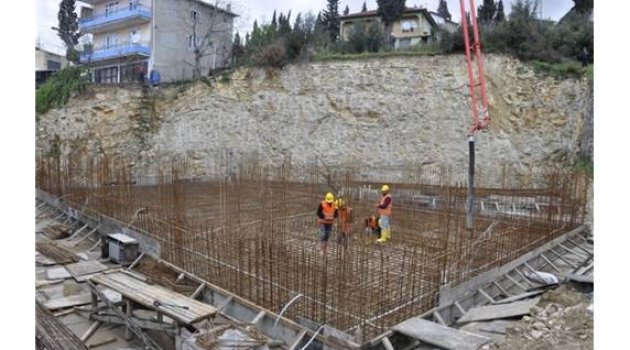 Dilovası merkez caminin temeli atıldı
