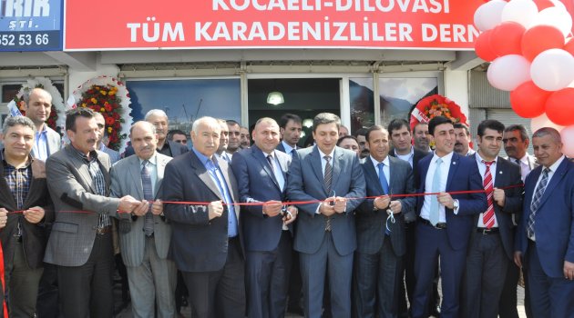 Dilovası Tüm Karadenizliler Derneği açıldı