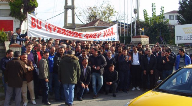 Direnen işçiler kazandı!