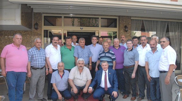Dr.Hakan Höbek Muhtarlarla kahvaltıda buluştu