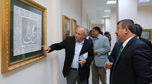 'Elhamdülillah' sergisi açıldı