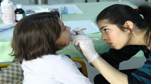 Engelli çocuklara ağız ve diş sağlığı hizmeti