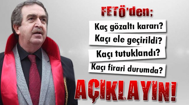 FETÖ raporu açıklayın!