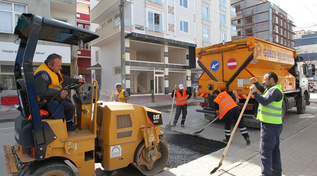 Gebze’de asfalt sezonu açıldı