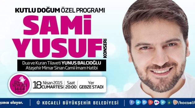Gebze’de Sami Yusuf Konseri