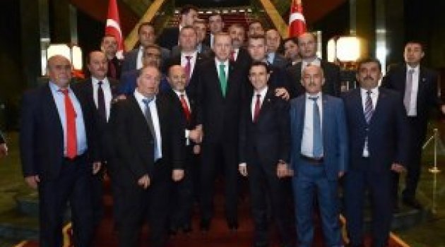 Gebze’li muhtarlar Ak Saray’da
